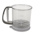 thumbnail image 1 of Flour Sifter Cup - Handheld Double Layer Filter Mesh Flour Strainer Colander with Lid for Kitchen Supplies Baking Tools, 1 of 8