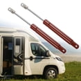 thumbnail image 2 of Unique Bargains 2 Pcs 6 Inch 22.5Ib/100N Red Lift Supports Struts Shocks Gas Spring Universal for RV Car Truck Boat, 2 of 6