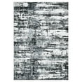 thumbnail image 4 of GlowSol 5'x7' Area Rug Modern Abstract Washable Rugs for Living Room Bedroom Indoor Soft Non Slip Low Pile Throw Rug, Gray and Black, 4 of 7