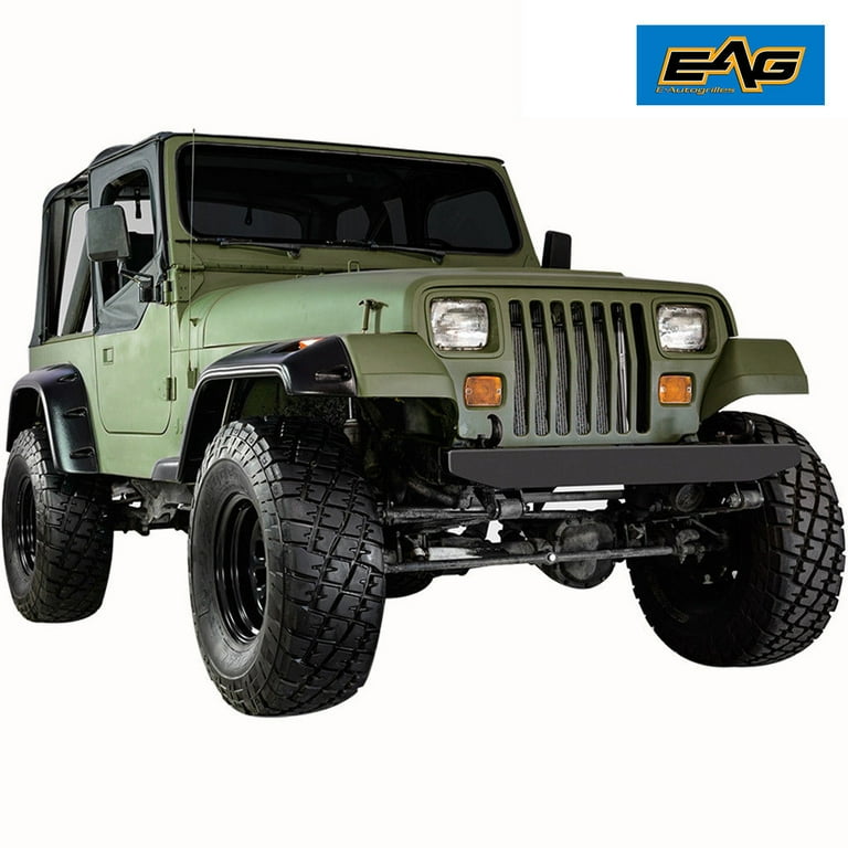 Rivet style fender 2024 flares jeep wrangler