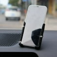 thumbnail image 3 of Bling Car Phone Holder, 360 Degrees Adjustable Crystal Auto Car Mount Phone Holder for Dashboard,Windshield and Air Vent (Black), 3 of 11