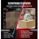 thumbnail image 2 of Cinta adhesiva transparente Scowyking, 6 rollos, 374 m — 68 m por rollo, 2 of 7