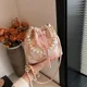 thumbnail image 3 of Bolsos de hombro de mujer con cadena sólida en oferta 2024 Bolsos de mujer con bordado de alta calidad Bolsos cruzados exquisitos y versátiles, 3 of 4