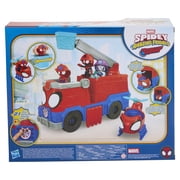 Marvel Spidey and his Amazing Friends Rescue-Webs Firetruck, Ages 3 and up