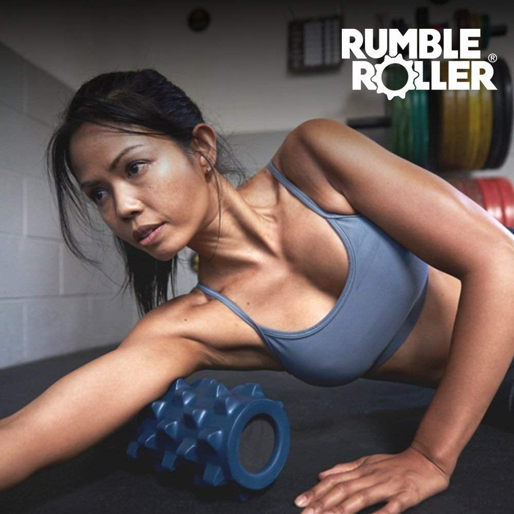 RumbleRoller Original Soft Full-Size Exercise Roller, Blue