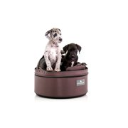 Sleepypod Mobile Pet Bed — Multi-use Travel Pet Bed, Crash-Tested Car Seat, Carrier for Dogs and Cats up to 15 Pounds (Chocolate Brown)