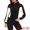 Black White, variant on DARING DIVA Women's Quarter Zip Pullover Cropped Sweatshirt XL Navy Blue Green