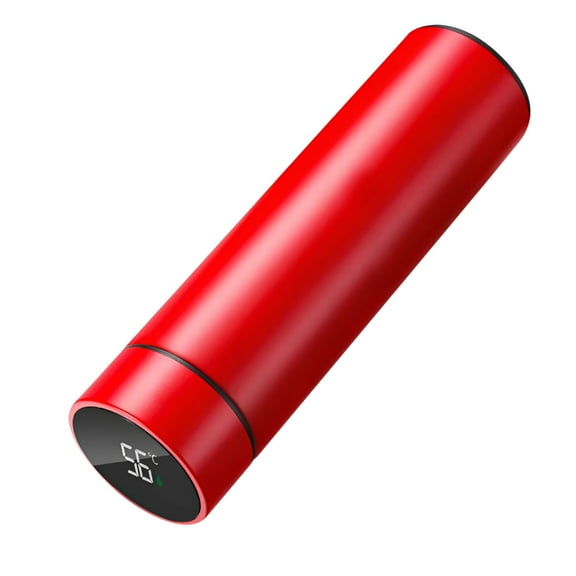 HIBIBUD Travel Kettle,Portable Electric Kettle Insulated Water Bottle for Travel and Work,with LCD Display,500ML and 316 Stainless Steel