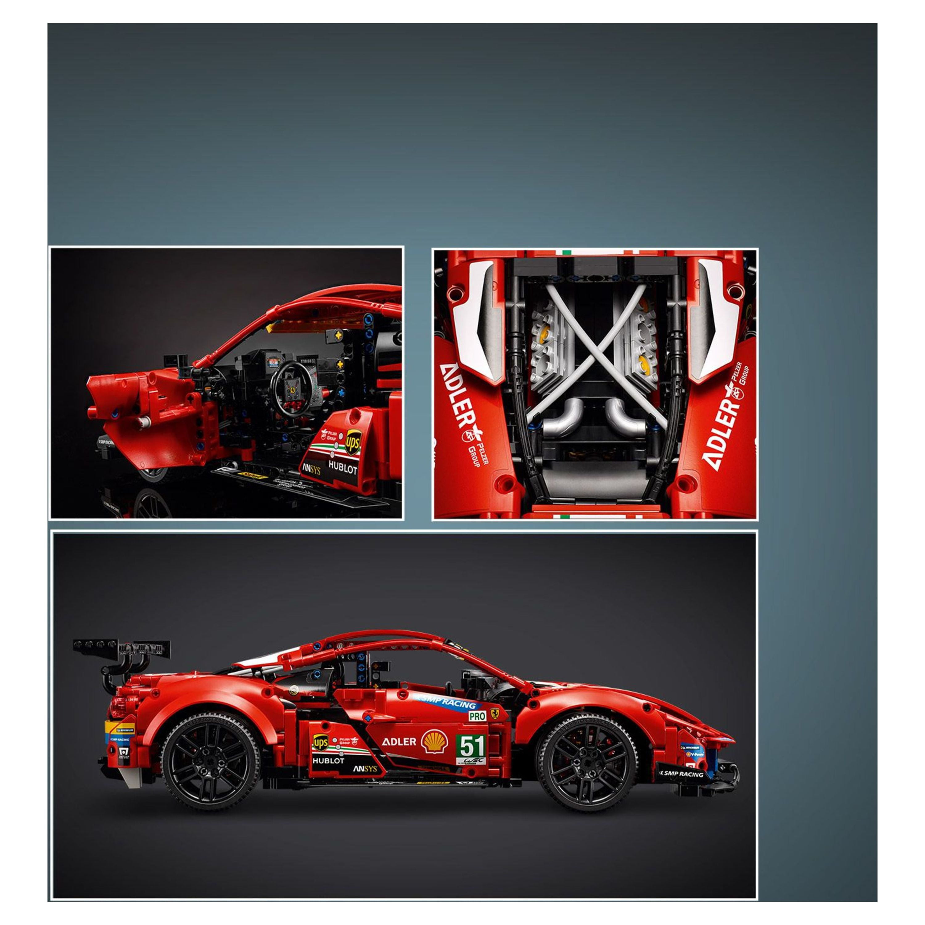 Discount & Cheap LEGO® Technic™ Ferrari 488 GTE “AF Corse #51