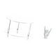 thumbnail image 5 of Mesita De Noche Acrílica Con Escultura De Gesto Creativo De La Mano. Mueble Compacto Para La Mesita De Noche, Ideal Para La Sala De Estar, El Dormitorio O Un Apartamento. Fácil De Armar., 5 of 8