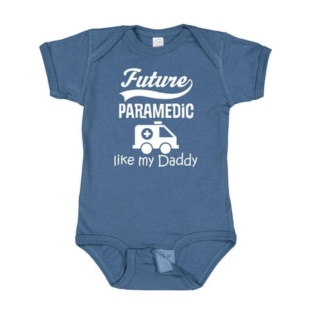 

Inktastic Future Paramedic Like My Daddy Gift Baby Boy or Baby Girl Bodysuit