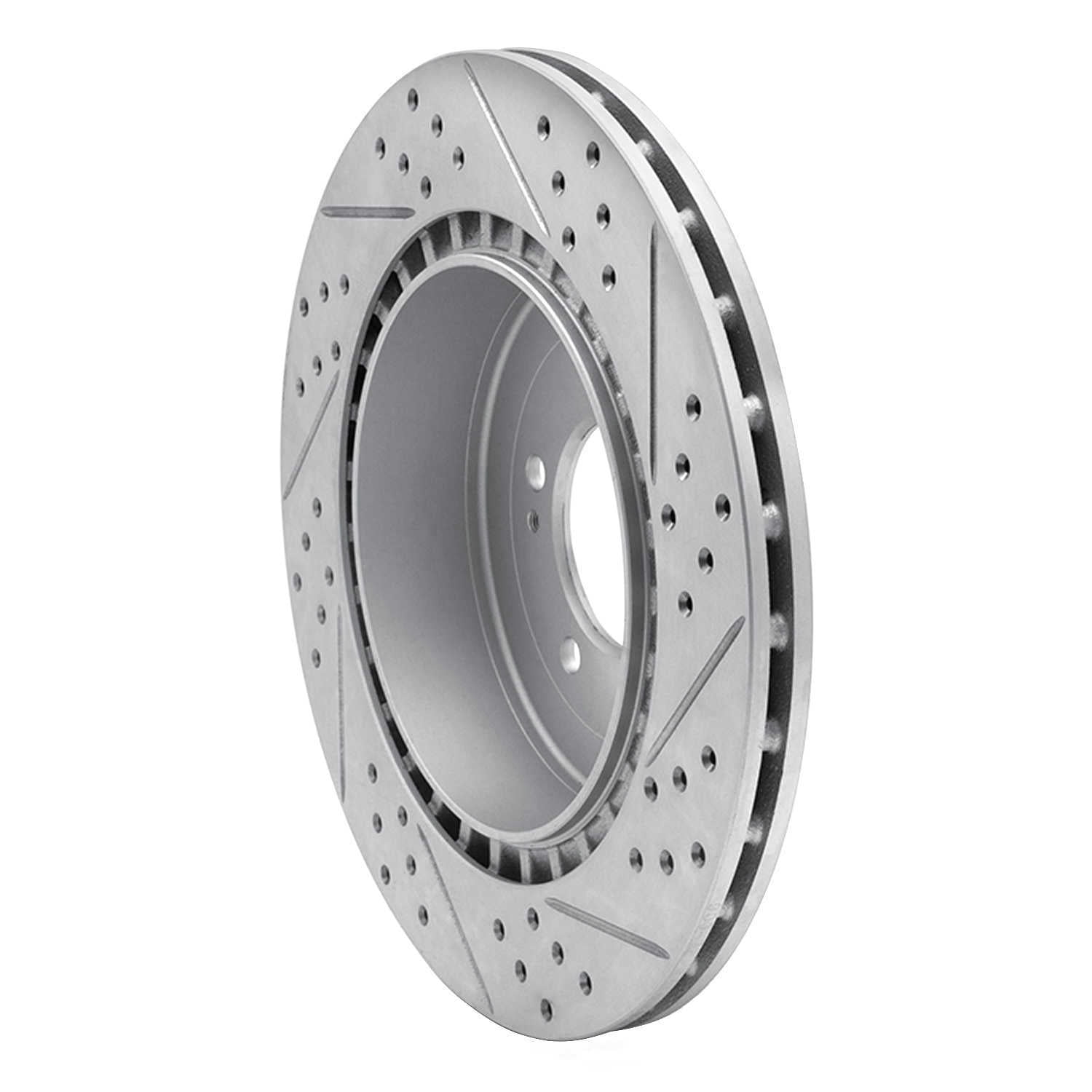 Dynamic Friction Company 830-72042L DFC Geoperformance Rotor - Drilled and Slotted