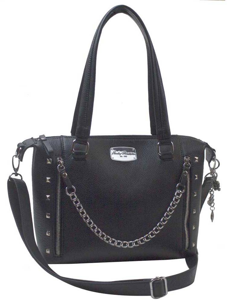 HarleyDavidson HarleyDavidson Women's Chain Gang Leather Satchel