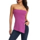 thumbnail image 4 of Verano Sexy Tube Tops Mujeres europeas Chaleco sin mangas Ropa femenina (Rose Red M) FLhrweasw Para estrenar, 4 of 8