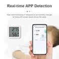 thumbnail image 7 of VEAT00L Tuya Thermometer Hygrometer, Indoor Bluetooth Temperature Humidity Sensor with Electronic Display, App Notification Alert, Free Data Storage Export, Digital Remote Monitor for Bedroom, 7 of 7