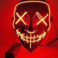thumbnail image 1 of Máscara LED, Varios Modos de Iluminación, Disfraz, Halloween Genérico MÁSCARA LED, 1 of 5