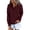 Wine Red, variant on Certgust Hoodie Womens Oversized Sweatshirt with Hood and Pockets Zip Up Long Sleeve Casual Fall Jacket