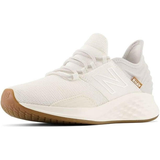 New Balance Women's Fresh Foam Roav V1 Sneaker5 D USPaper White/Gum