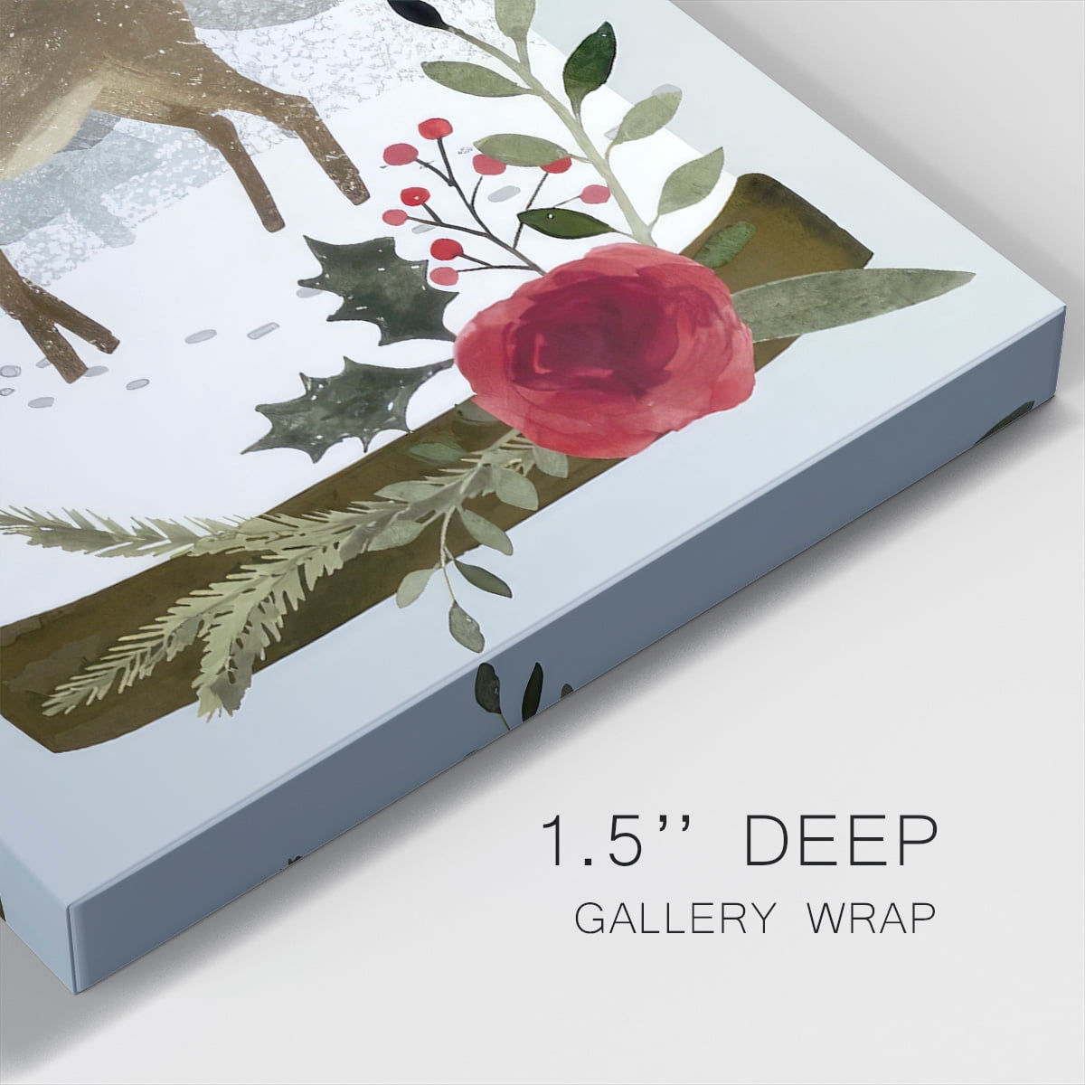 Snow Globe Village Collection B- Gallery Wrapped Canvas