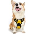thumbnail image 1 of rabbitgoo Dog Harness  No-Pull Pet Harness with 2 Leash Clips  Adjustable Soft Padded Dog Vest  Reflective No-Choke Pet Oxford Vest with Easy Control Handle for Large Dogs Orange L, 1 of 9