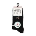 thumbnail image 2 of WILDFEET - Lot de 3 Chaussettes Brodées en Coton Riche pour Femmes pour Usage Quotidien / Design Animal / Décontracté, 2 of 2