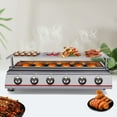 thumbnail image 2 of Aiqidi 6-Burner BBQ Grill Portable Gas Barbecue Grill Stainless Steel Outdoor Smokeless Barbecue Tool for Picnic Backyard Cooking, 2 of 12