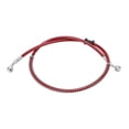 thumbnail image 1 of Tubo de freno de motocicleta de 90cm/35,4 pulgadas, accesorio Universal portátil de PVC de acero rojo para motocicleta, 1 of 5