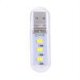 thumbnail image 1 of Mini lámpara de lectura brillante de luz de libro USB portátil para PC portátil (blanco 3LED), 1 of 8