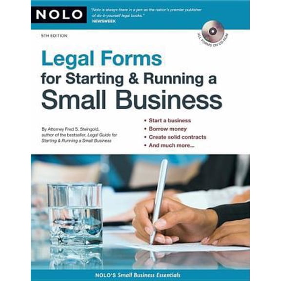 Pre-Owned Legal Forms for Starting & Running a Small Business (Paperback) 141330754X 9781413307542