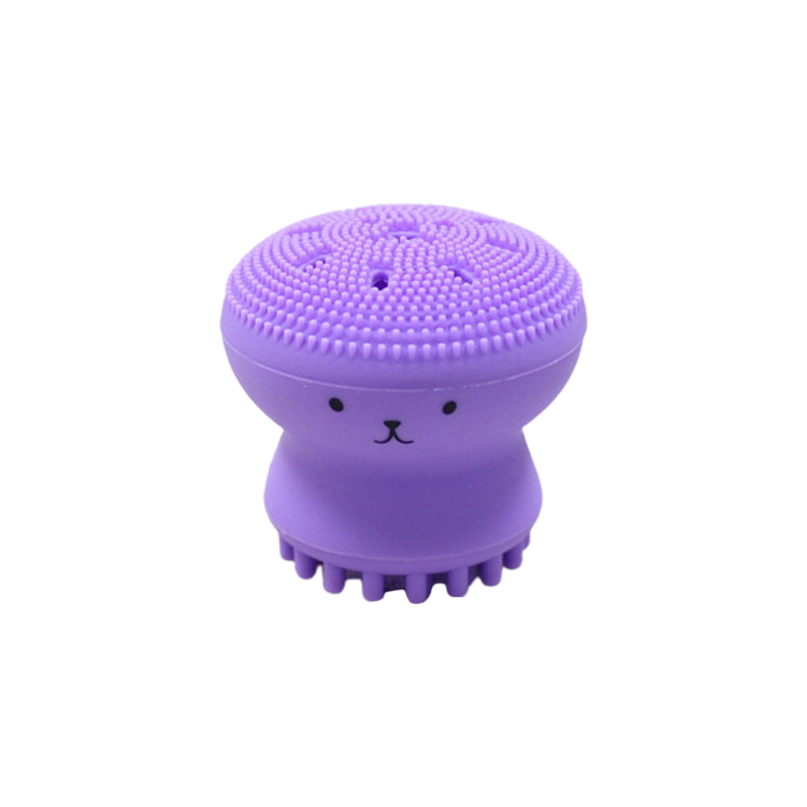 Kripyery Silicone Octopus Facial Cleansing Brush Face Massager Handheld