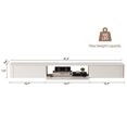 thumbnail image 2 of FloatiCasa 47-Inch High Gloss Floating TV Stand, Wall-Mounted Entertainment Center, for TVs up to 50", 2 of 14