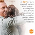 thumbnail image 6 of K&H Pet Products Deluxe Ortho Bolster Sleeper Pet Bed Green Paw Print Large 40 Inches, 6 of 7