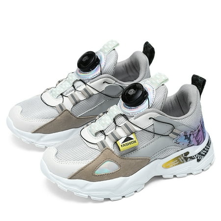 

Girls Casual Cute Colorful Sneakers With Letter Print Lightweight Breathable Soft Sole Running Shoes For Outdoor Sports