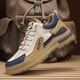 thumbnail image 1 of Zapatos de cuero para hombre, informales, de negocios, transpirables, para jóvenes, británicos, zapatos Martin, zapatos de trabajo de suela suave, zapatos de papá a juego, 1 of 6