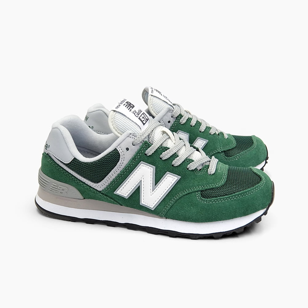 new balance 574 grey and green