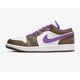 thumbnail image 3 of Ni - ke Air Jordan 1 Low Palomino / Wild Berry-White New 553558-215 100% Auth, 3 of 5