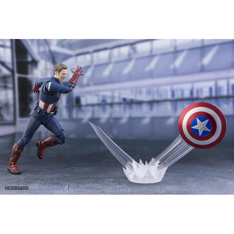 Figurine Captain America Cap VS Cap Avengers Endgame S.H.Figuarts