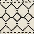 thumbnail image 3 of SAFAVIEH Himalaya Darin Geometric Wool Area Rug, Ivory/Black, 2'3" x 4', 3 of 5
