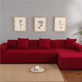 thumbnail image 4 of stanreset Polyester Protective Sofa Cover 2 Seater Stretch Sofa Cover Slipcover Furniture Protector for Living Room, 4 of 6