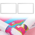 thumbnail image 4 of Marco Clip para Bordado Marcos Acolchar Herramientas Costura Plástico Bricolaje Color Blanco, 4 of 9