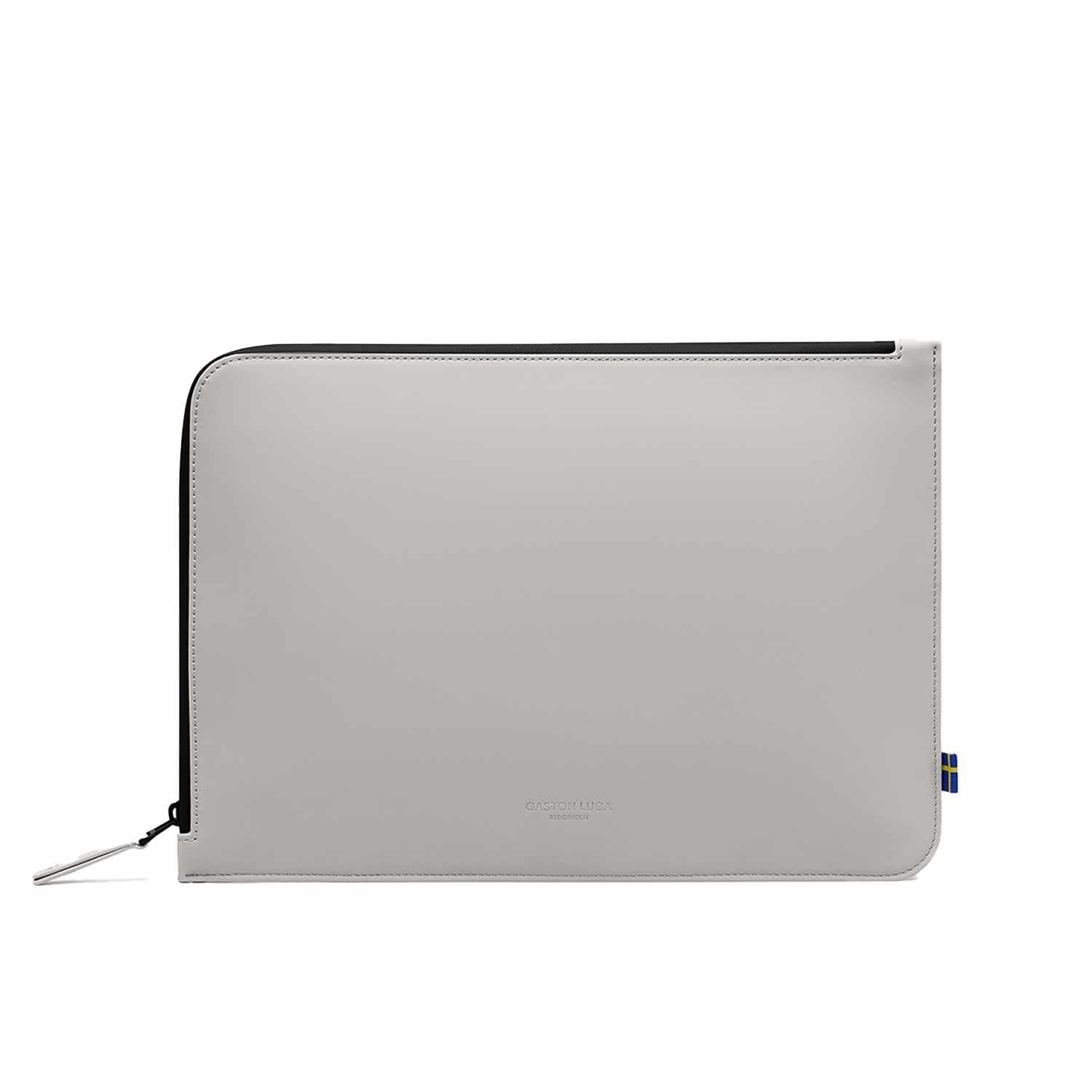 Gaston Luga Dash Laptop Sleeve 13"/14" | Durable Vegan Leather | Fits Laptops 11″- 14″ | Taupe