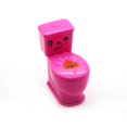 thumbnail image 1 of Taburete de juguete de broma portátil, asiento de inodoro, juguete engañoso encantador, juguetes de pulverización de agua resistentes al desgaste, juguete de broma ligero, rojo para niños Guardurnaity FN007550-02, 1 of 6
