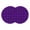 Purple Black, variant on Black Yellow Plaid Round 15 Inch Placemats Set of 4, Retro Country Buffalo Check Gingham HeatResistant Non Slip Place Mats for Dining Table, Wipeable Braided Kitchen Table Mats for Housewarming