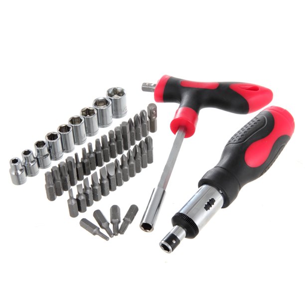 Hyper Tough TS99815R 43Piece Socket Screwdriver Set with Case