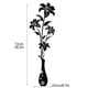 thumbnail image 2 of Adhesivos decorativos para paredes para salón y dormitorio. Diseño floral acrílico. Decoración para el hogar. Fácil instalación. Elegante mejora para la habitación., 2 of 7
