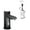 Matte Black, variant on ASI-0391-1A-41 - EZ Fill™ - Individual, STAND-ALONE LIQUID Soap Dispenser w/ 1 L Bottle - (Battery 6 D Cell - Not Included) - MATTE BLACK