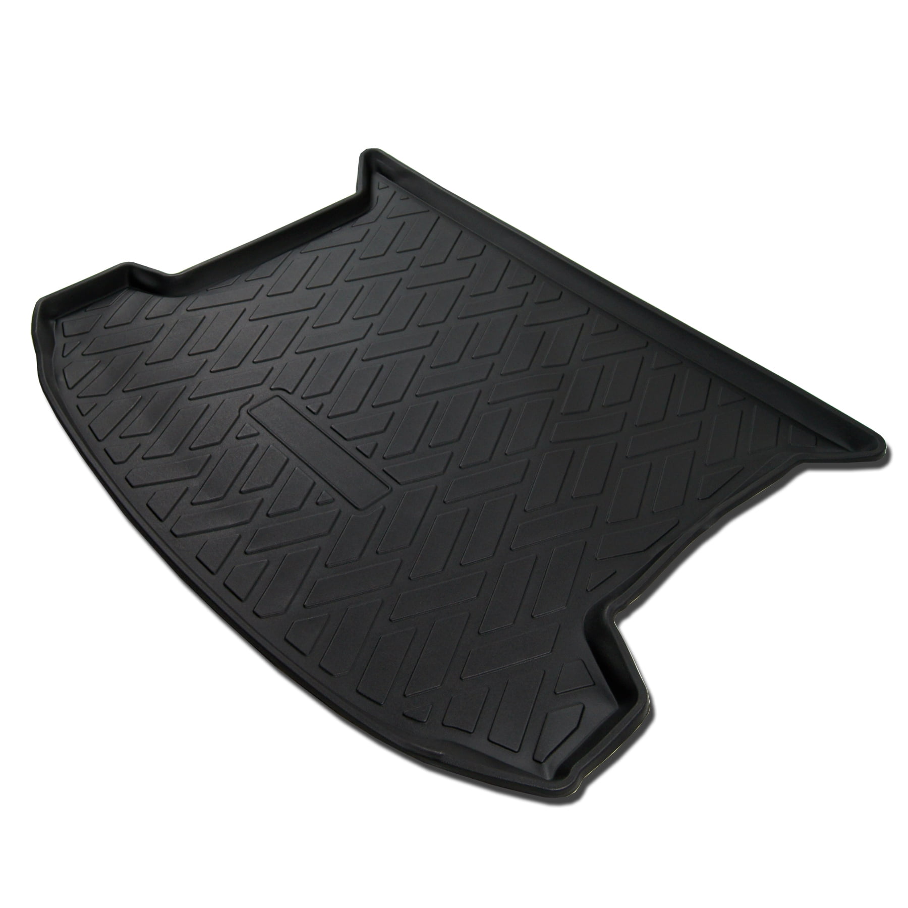 TuningPros CLTM849 Custom Fit Black Trunk Floor Mat For 2017+ Cadillac