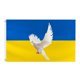 thumbnail image 1 of Ukraine Flag, Dove Peace Flag, 3 x 5 Feet, Ukraine Flag Banner, Polyester Ukrainian Peace Flags with Brass Grommets, 1 of 4