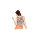 thumbnail image 2 of Tank Top Aeropostale Sheer Zebra para mujer negro, mediano, 2 of 3