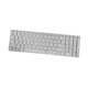 thumbnail image 3 of Reemplazo directo de teclado en inglés de EE. UU. para componentes de accesorios W140 Plata sin luz de fondo, 3 of 8